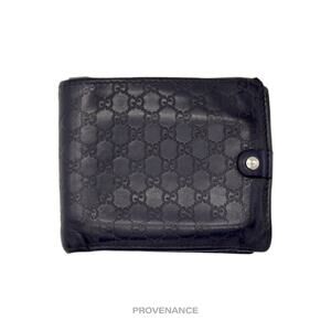 🔴 Gucci 6CC Bifold Wallet - Patchwork MicroGuccissima